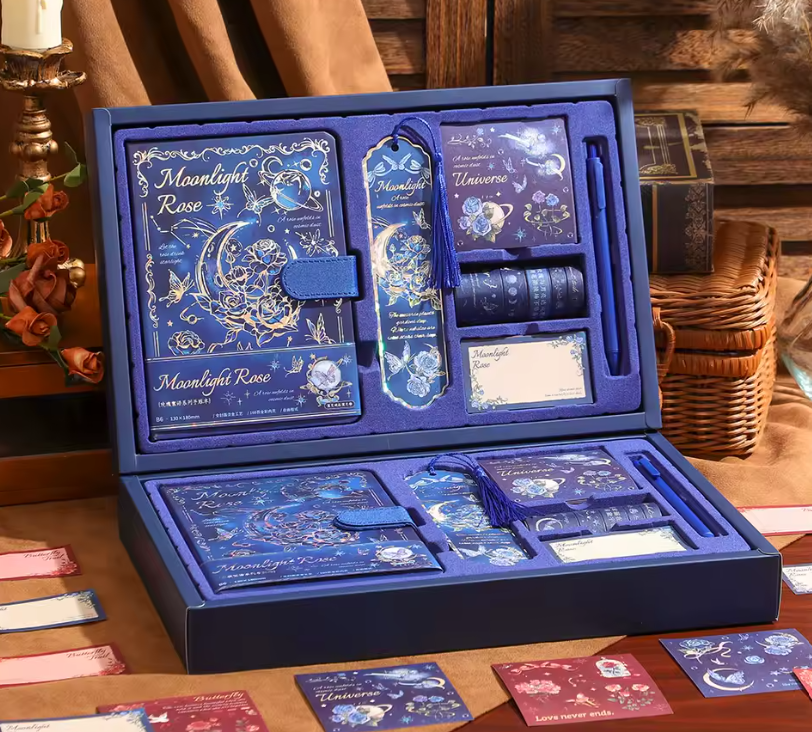 Moonlight Rose Vintage Journaling Kit 🌙🌹