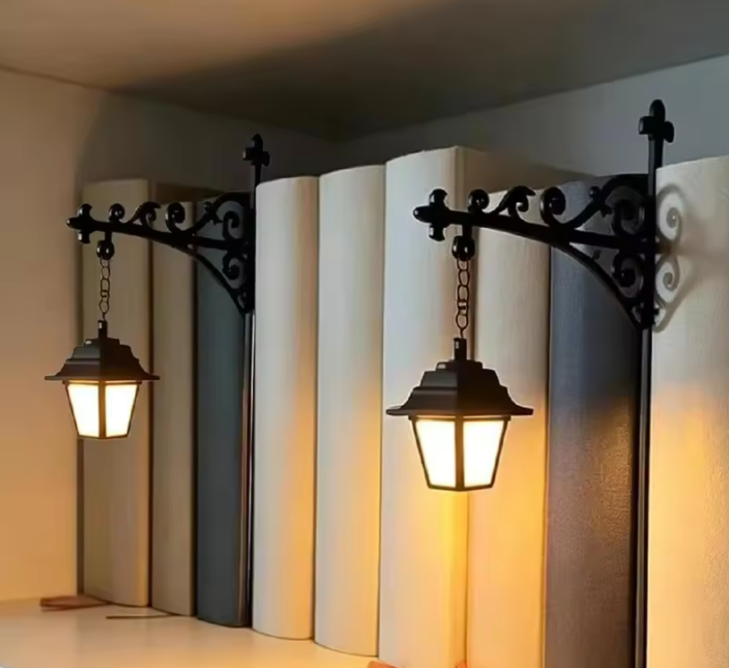 Vintage Library Lantern | Bookshelf Light