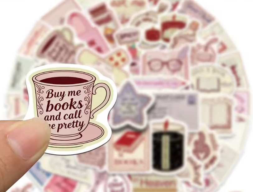 50 Bookish Sticker Pack