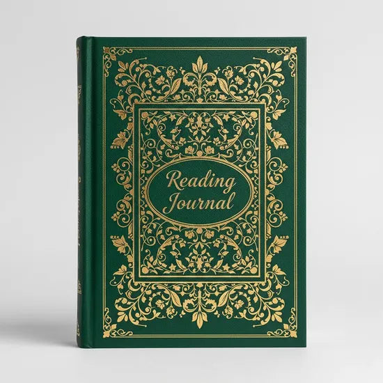 Reading Green Journal A5 Book Log
